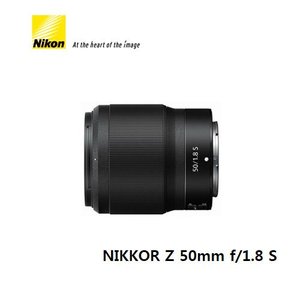 [니콘이미징코리아정품]  니콘 NIKKOR Z 50mm F1.8 S / 풀프레임 미러리스용  [니콘 Z마운트 / 최신시리얼] [무료배송]